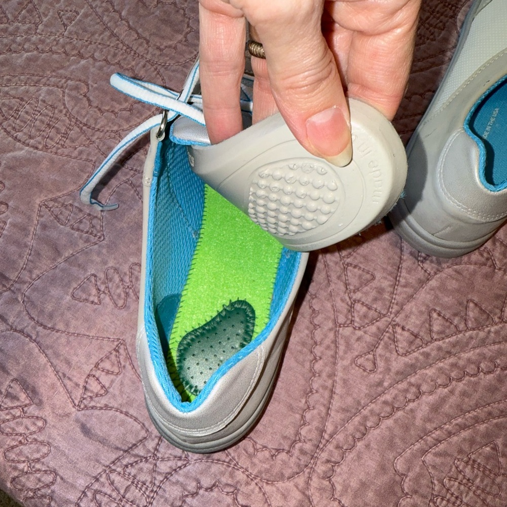 SAS Women's Sneakers in Gray and Blue - Picture 8 of 11